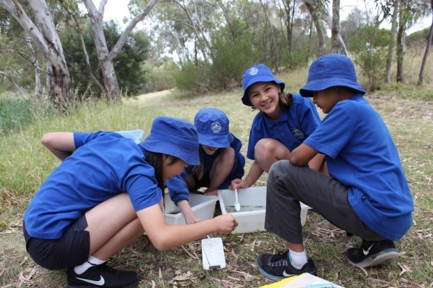 Students success with River Detectives