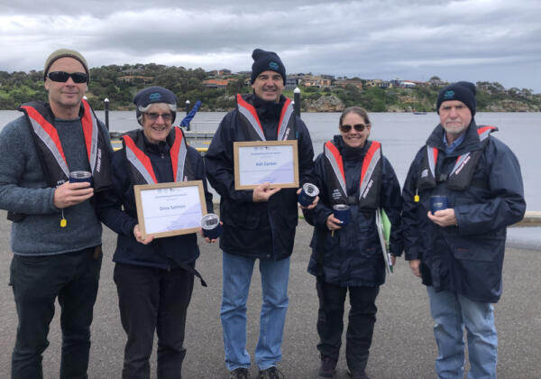 GHCMA Outstanding Service Awards 2023 for EstuaryWatch volunteers